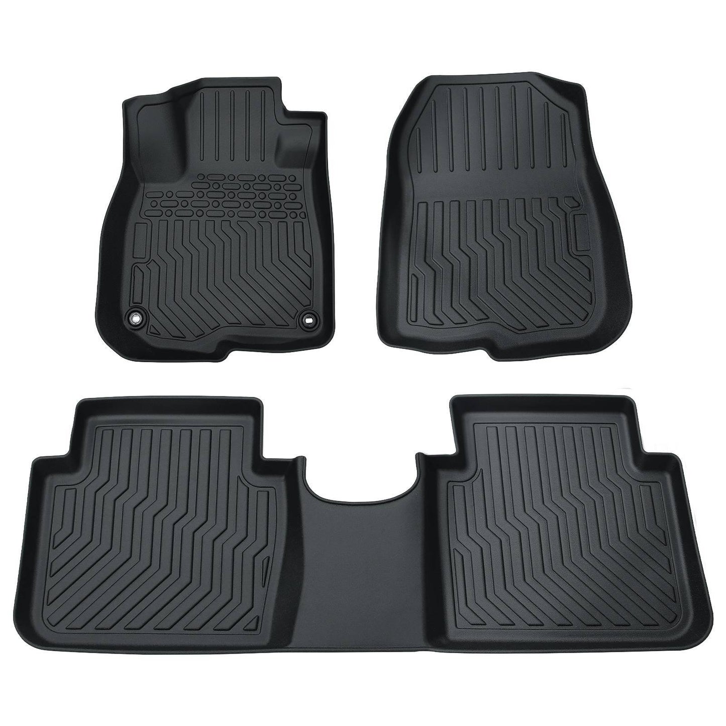 TPE Rubber Car Floor Mats All-Weather For 17-22 CR-V