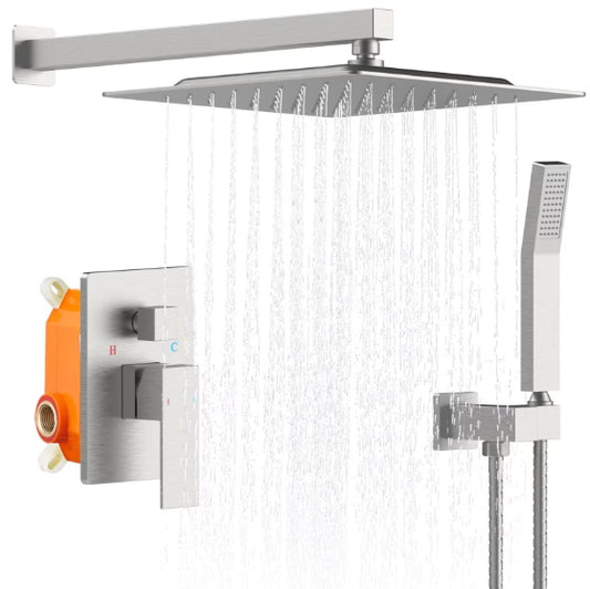 Shower System Shower Mixer Combo Set Wall-mounted