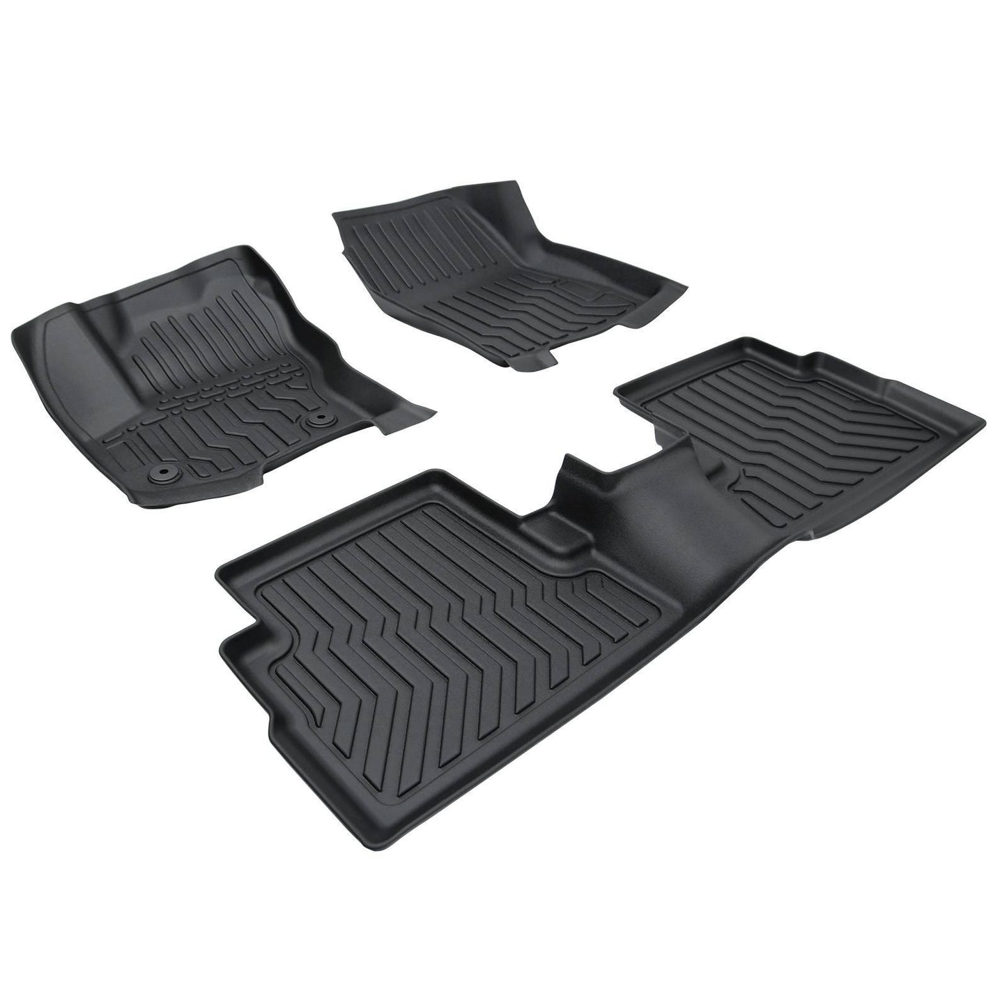 TPE Rubber Car Floor Mats All-Weather For 18-21 Accord