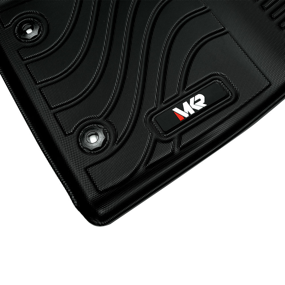 All-Weather TPE Front And Rear Row Floor Liners Floor Mats Fit For Toyota Tundra CrewMax Cab 2022-2025, Custom Fit Tundra Floor Mats Fit For Toyota 20484