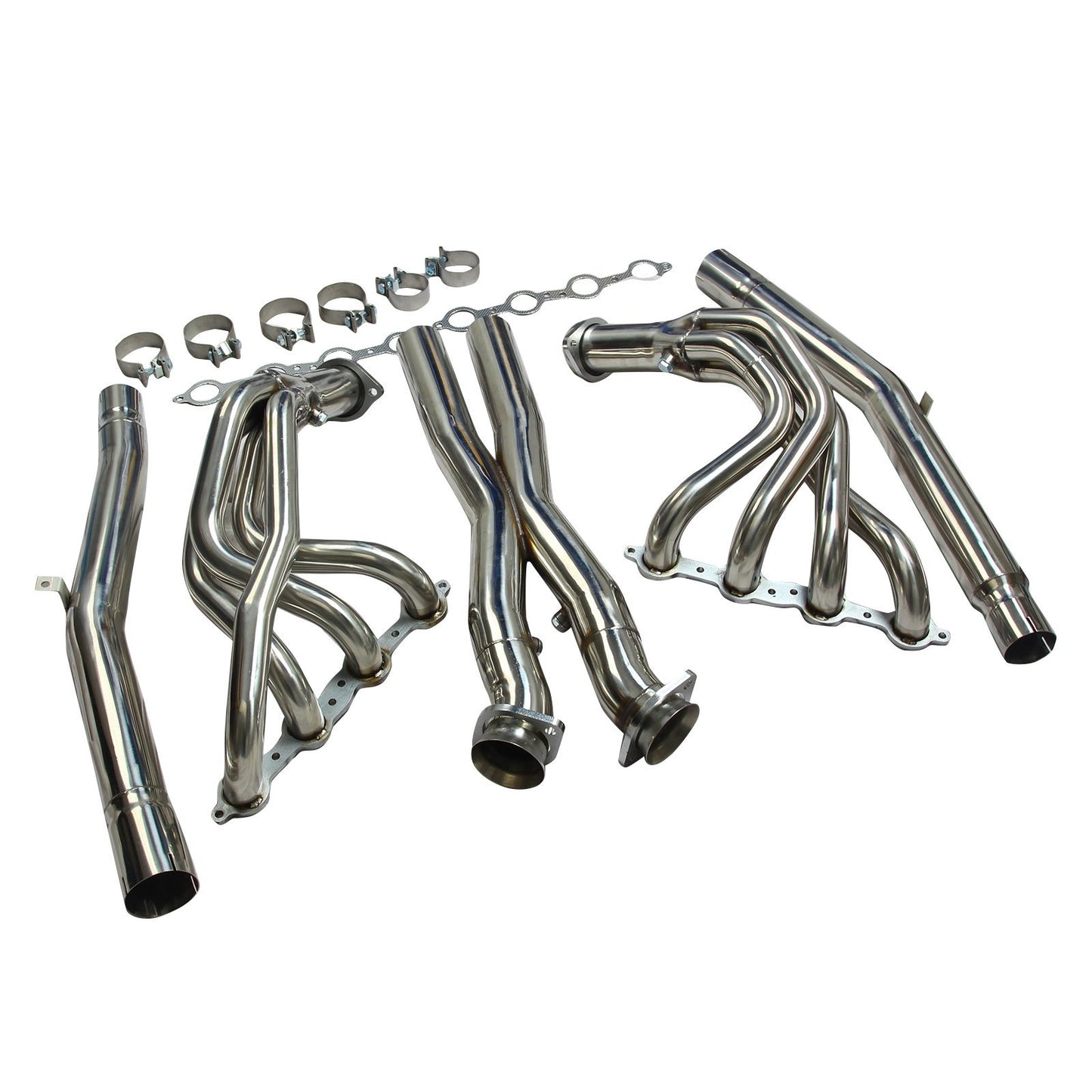 Exhaust Header Fit For Corvette 2005-2013 C6 LS2 LS3   .