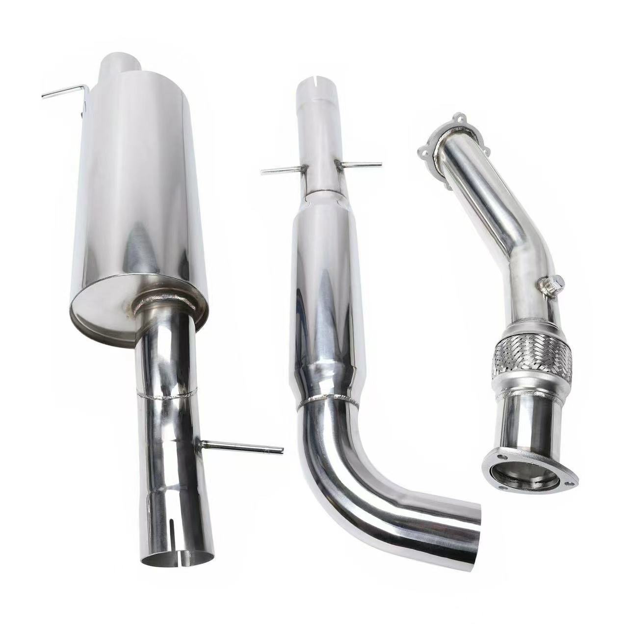 Exhaust Header For VW GOLF&JETTA>I 1.8 TURBO 3' TIP .