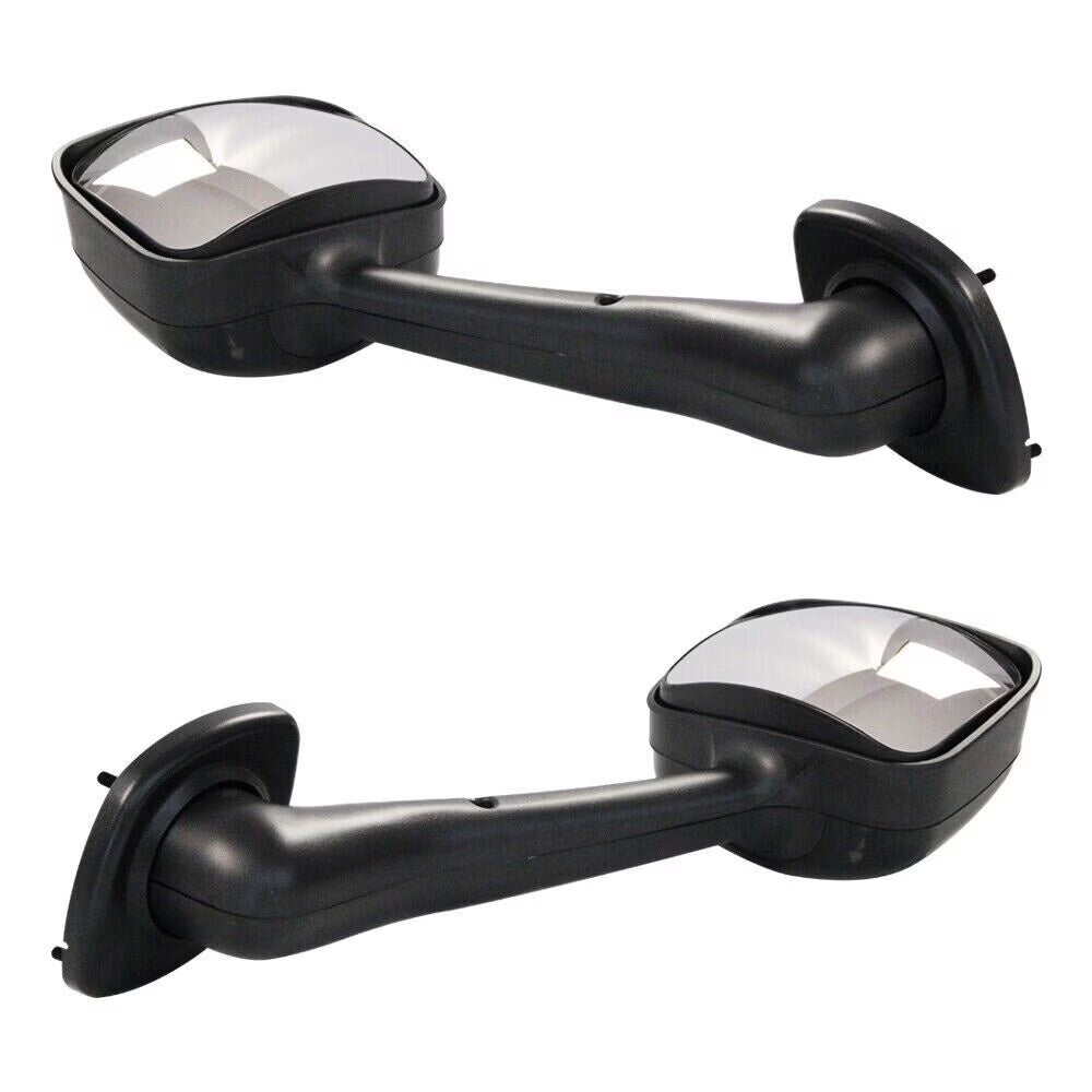 2PCS Hood Mirrors Compatible with Freightliner Cascadia 2008-2016 – Driver & Passenger Side, Black Replacement Set