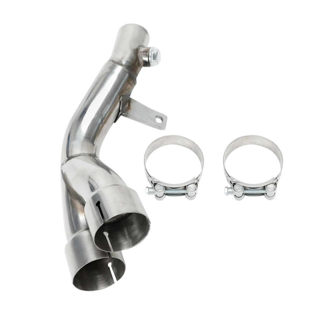 Exhaust Downpipe For  Y Middle YZF-R6 R600 2006-2019 .