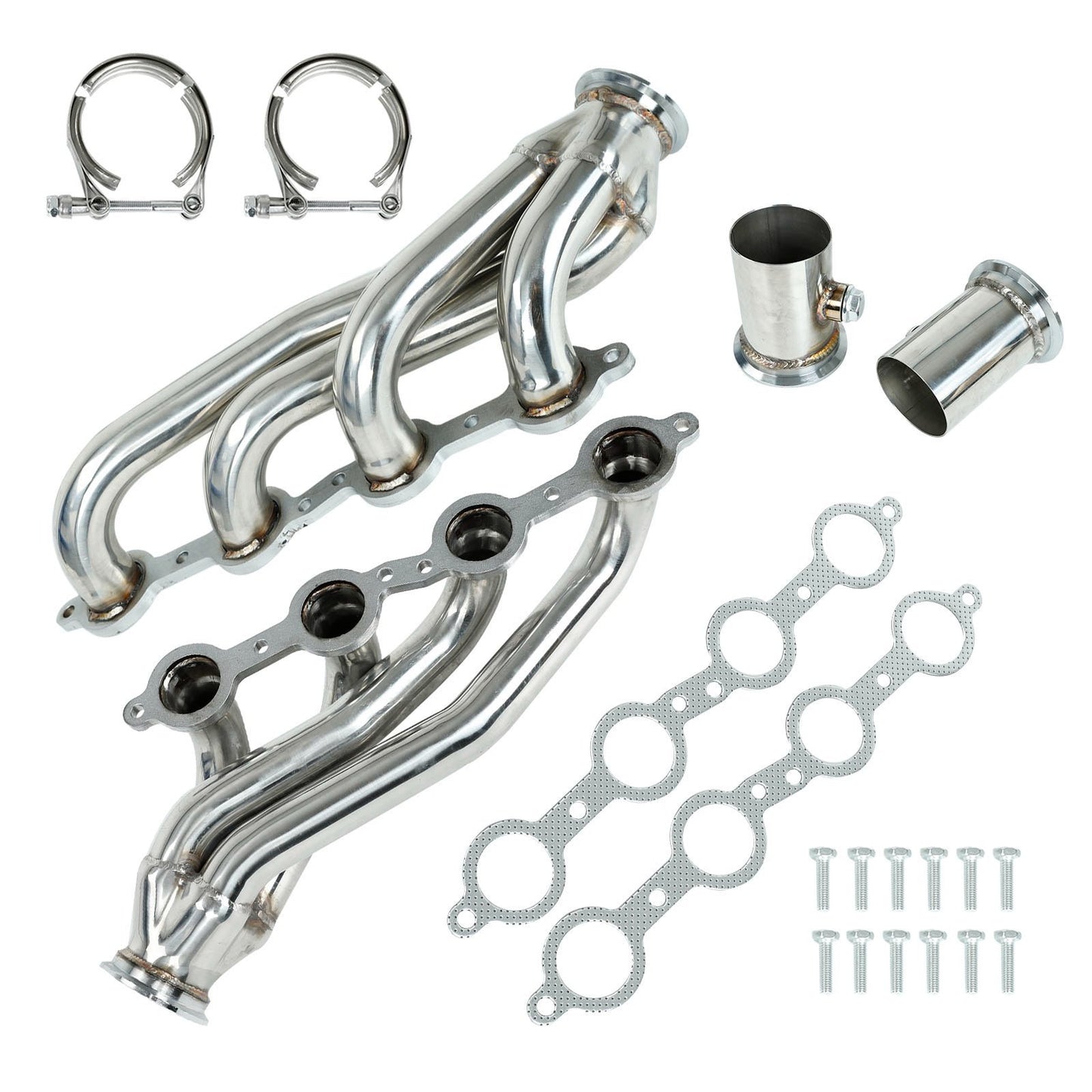 Exhaust Headers For 60-86 C-10 LS Chevy GMC LS1 LS2 LS3 LS6 LS9 .