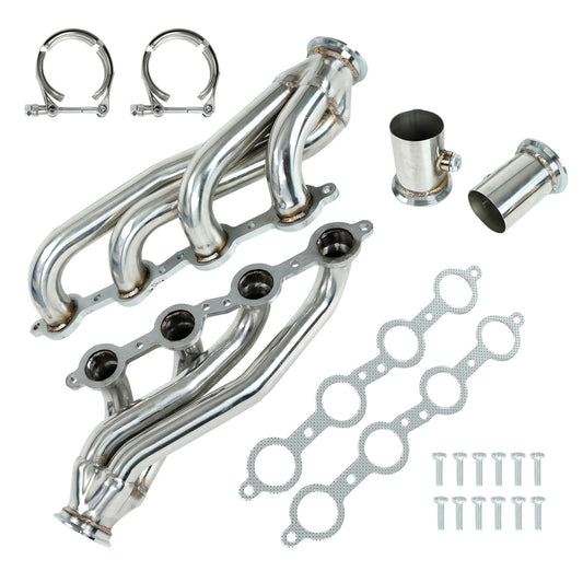 Exhaust Headers For 60-86 C-10 LS Chevy GMC LS1 LS2 LS3 LS6 LS9 .