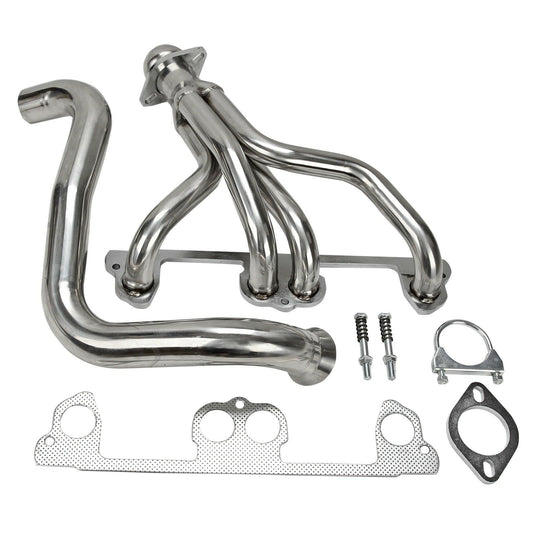 Exhaust Manifold Header W DownpipeJeep Wrangler TJ 197-99 2.5 L4 .