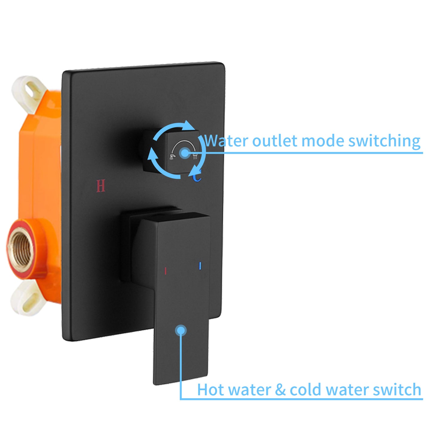Shower System Shower Faucet Combination Set Wall Mounted, Unable To Ship On Weekends