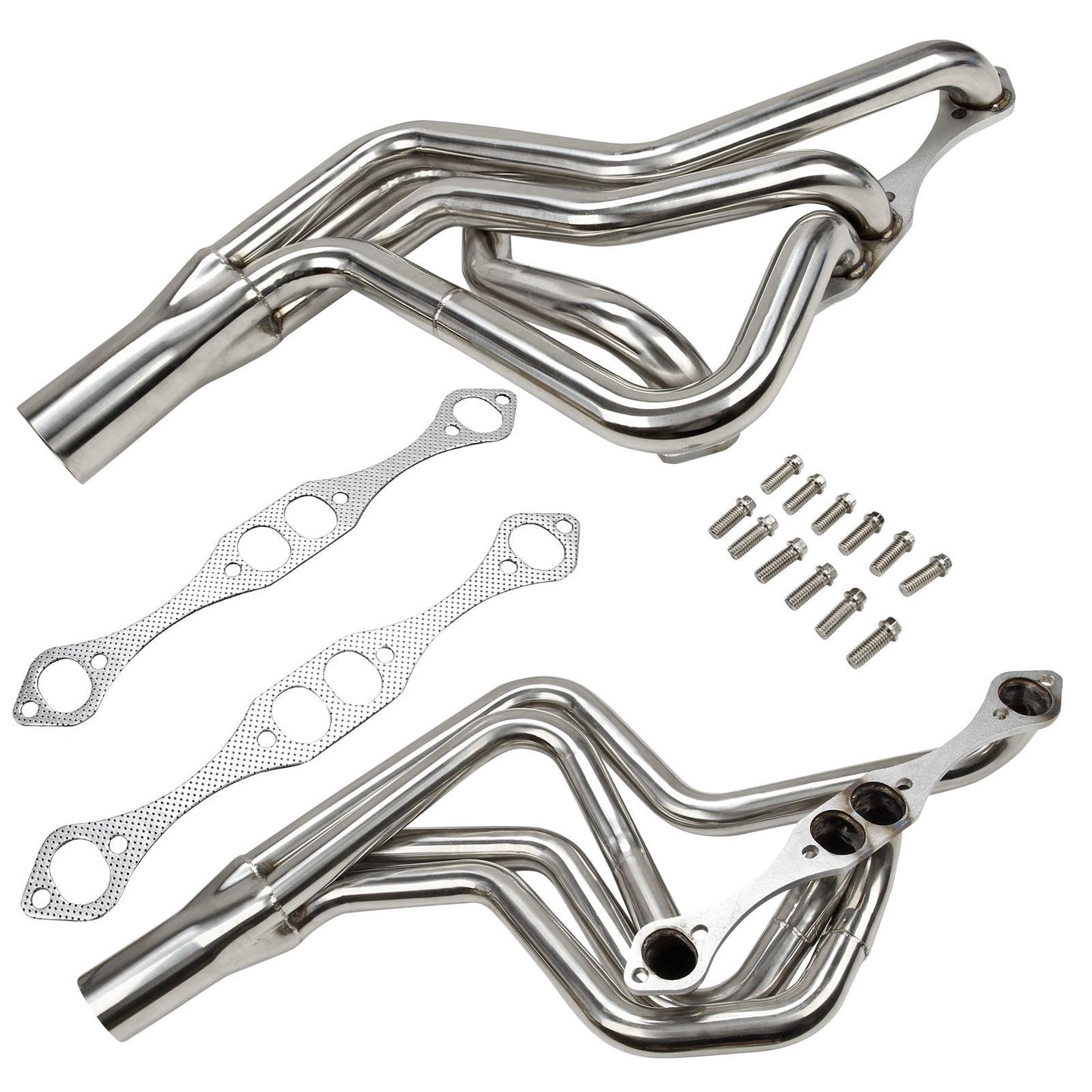 Exhaust Manifold Header For Chevy SBC 267-400 V8 1970-1987 .