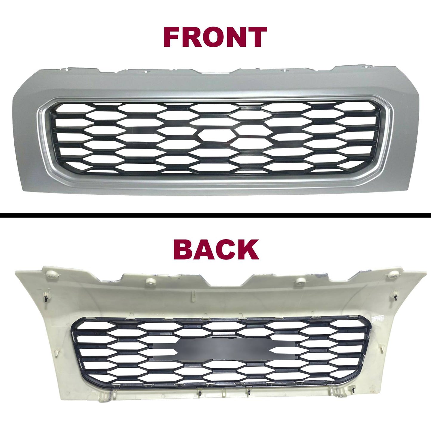Front Grill for 2019–2022 Ram ProMaster 1500 / 2500 / 3500 – Gloss Black