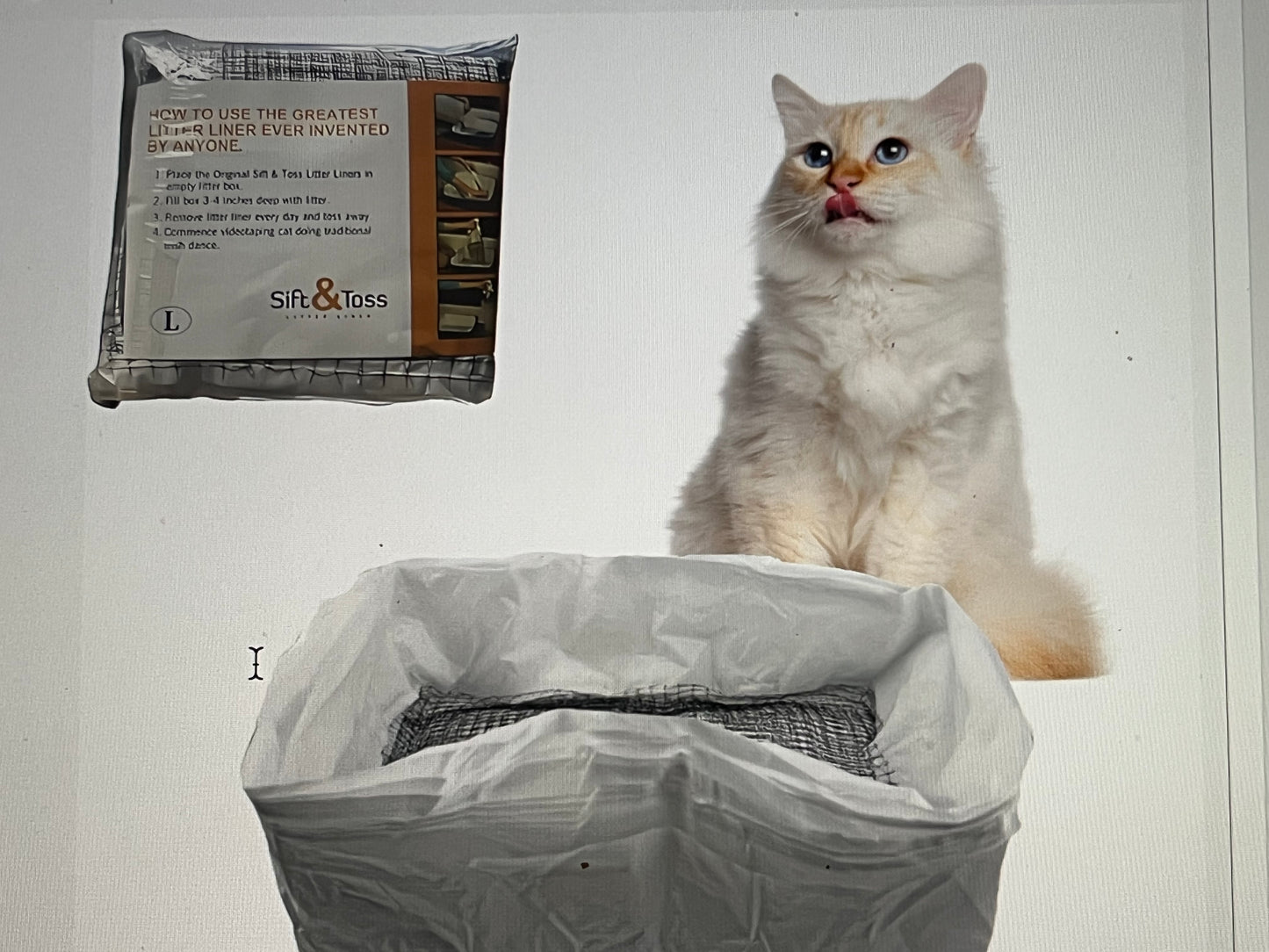 1 Pack Of 10PCS Cat Litter Filter Bags, Cat Litter Filter Bags, Reusable, Washable, Mesh Quick Sift Cat Litter, Not Dirty, EASY To Clea