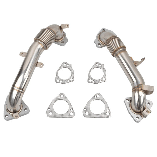 Exhaust Manifold Header Fit For Chevy 3.5' 17-20 6.6L L5P