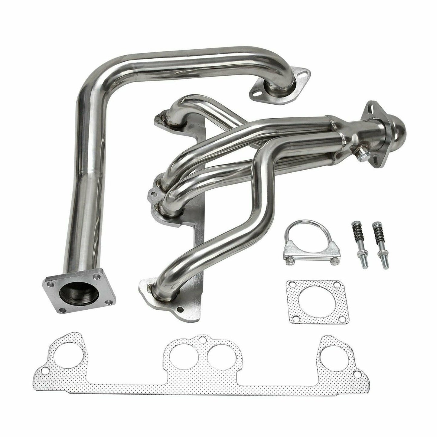 J.eep Wrangler YJ 1991-1995 2.5L L4 Exhaust Manifold Header W&Downpip .