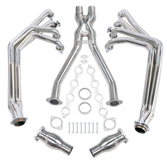 Exhaust Header For Corvette 97-04 5.7 V8 Long Tube 1-7-8  .