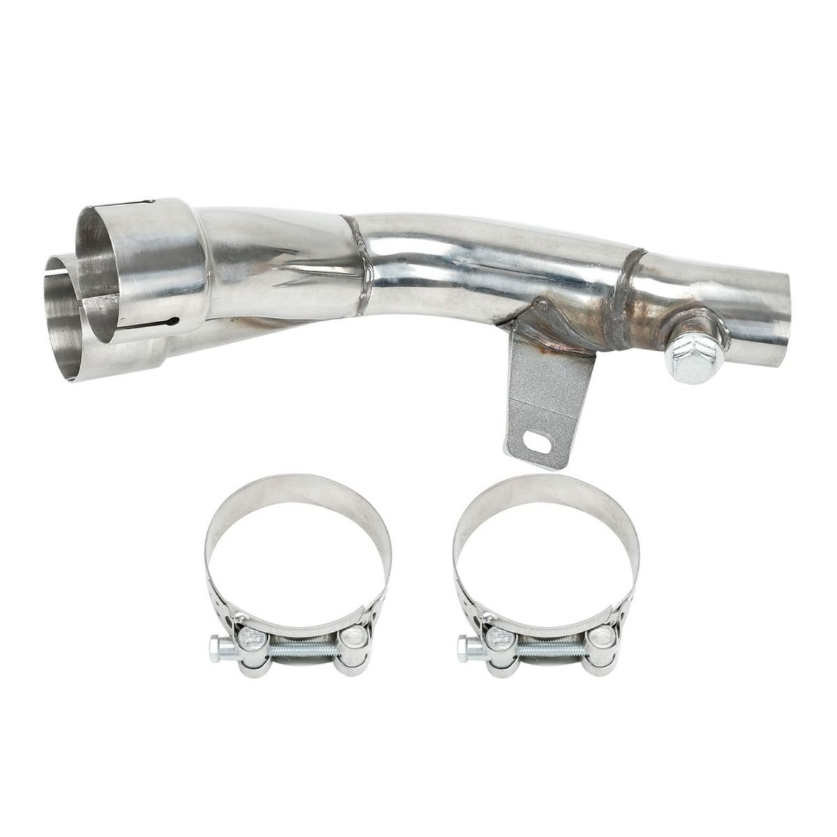 Exhaust Downpipe For  Y Middle YZF-R6 R600 2006-2019 .