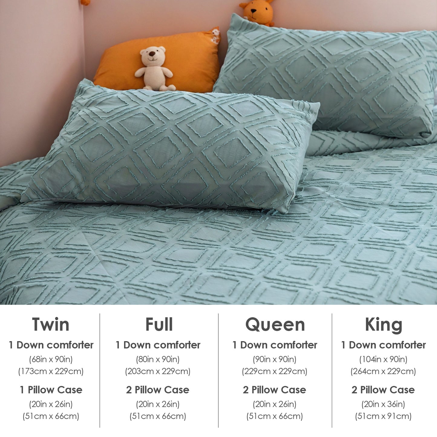 Bohemian Style Quilt Cover Set, Cut Flower Quilt Cover,  Tufted Quilt Cover Three-piece Set, One Quilt Cover And Two Pillowcases,  Washable And Machine Washable Without Shrinkage,  Suitable For Hotels