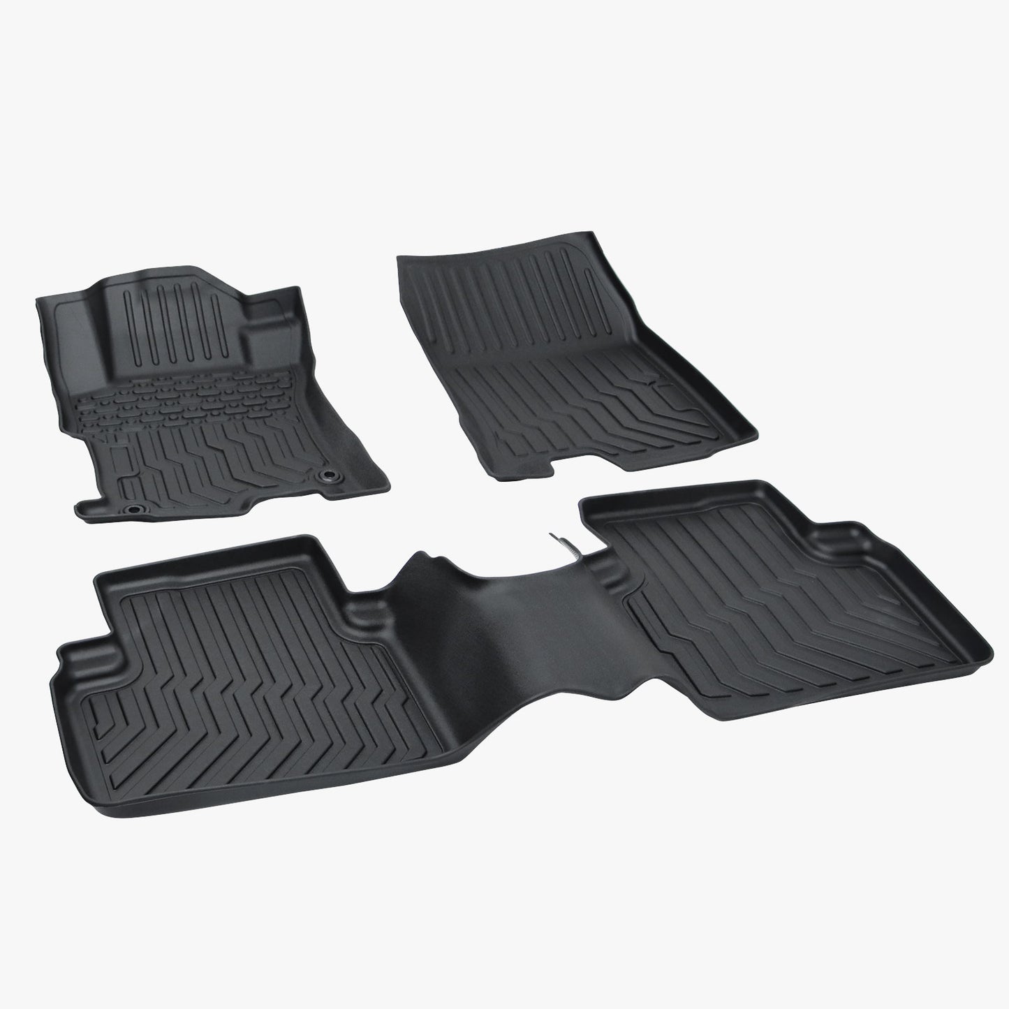 Honda Accord 2008–2012 All-Weather TPE Rubber Car Floor Mats