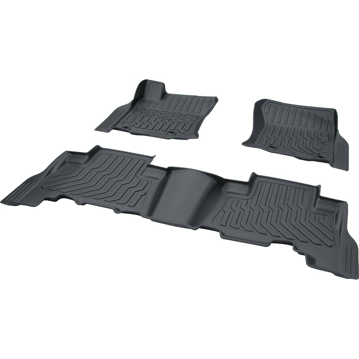 TPE Rubber Car Floor Mats All-Weather Black For 14-22 Lexus GX460 & 14-23 4Runner