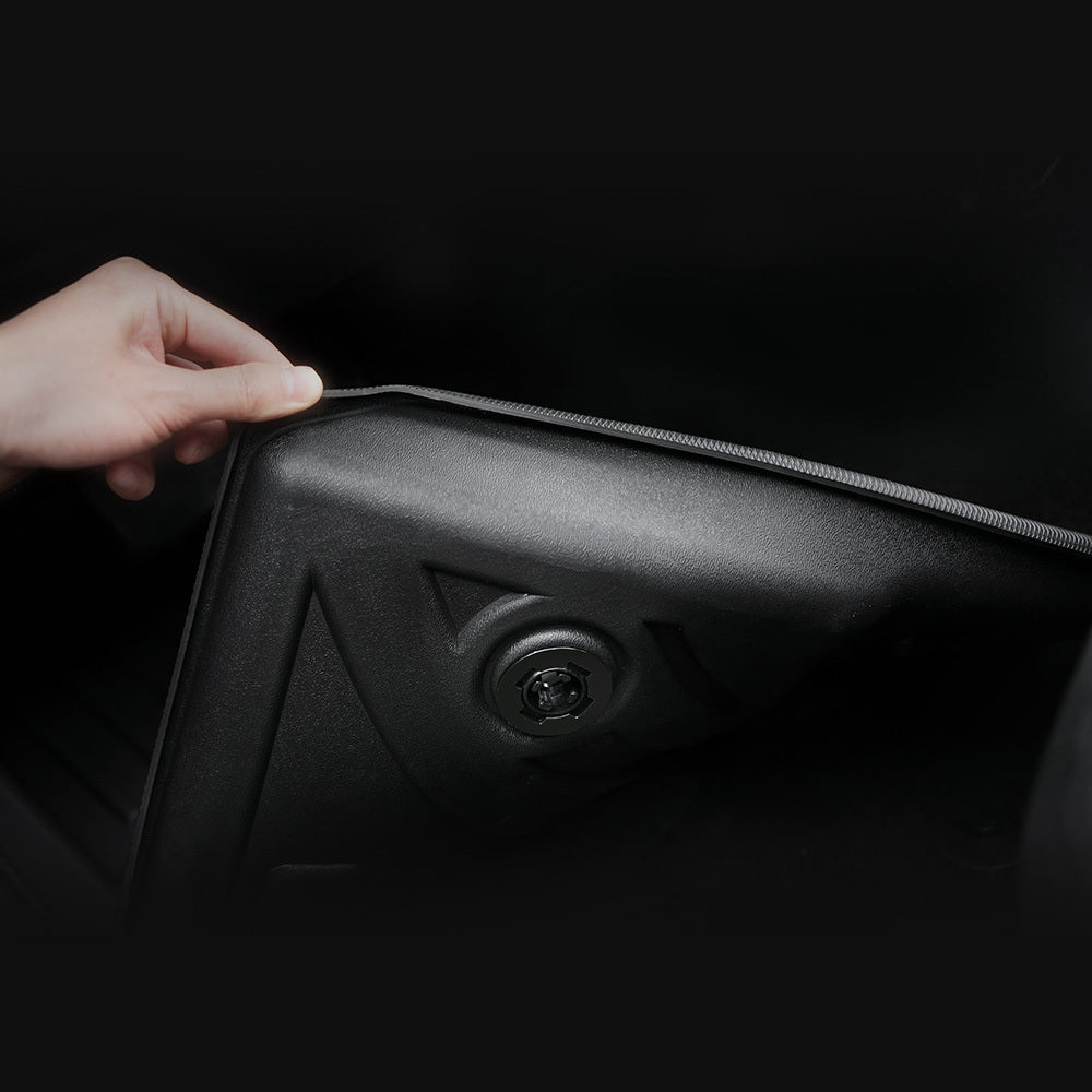 Car Floor Mats For 2021-2023 Ford Bronco 4 Doors 3D TPE All-Weather Floor Mats, Full Set Interior Car Accessories- Not Fit 2 Doors Version