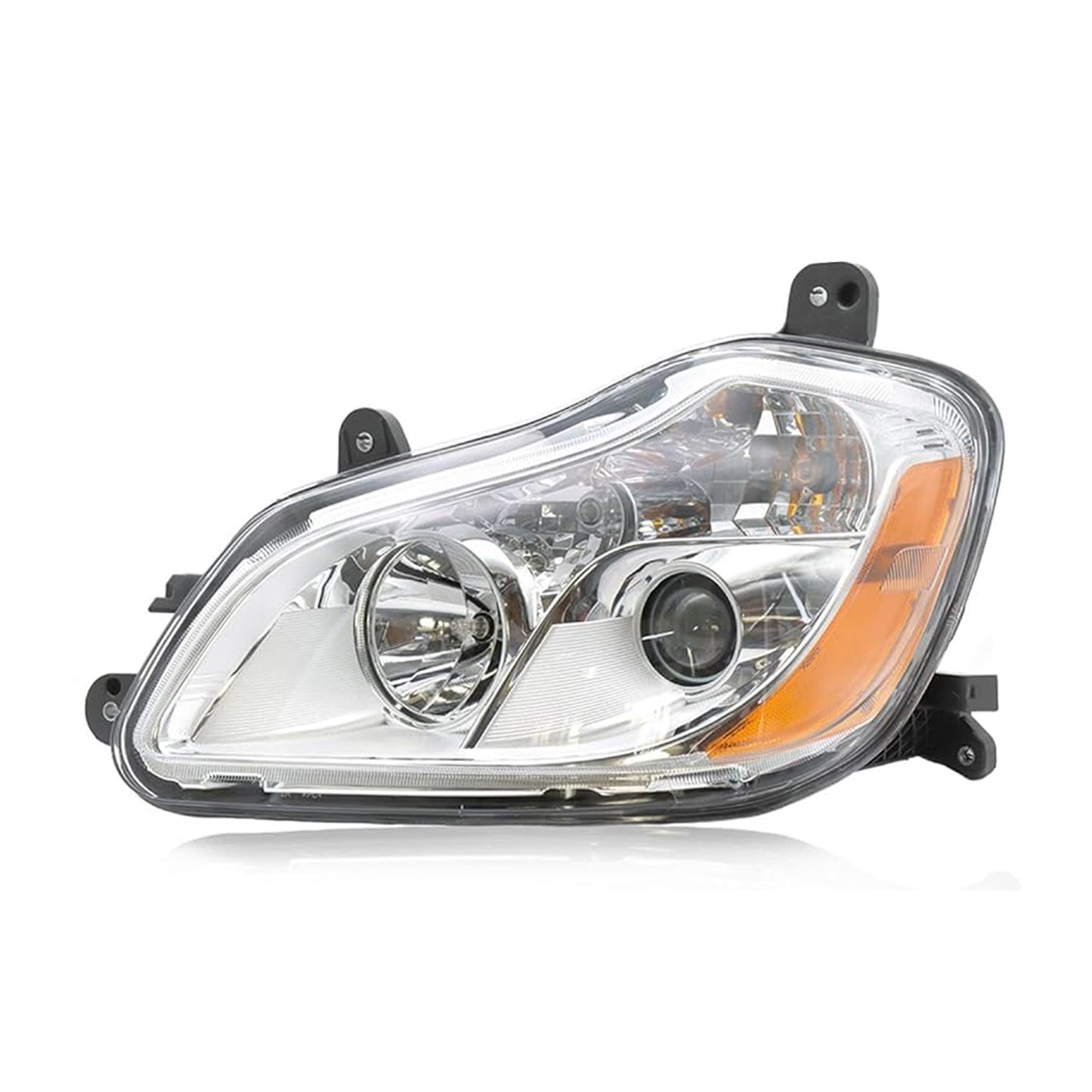 Front Headlight Assembly for Kenworth T680 (2013–2021), Halogen, With Bulb