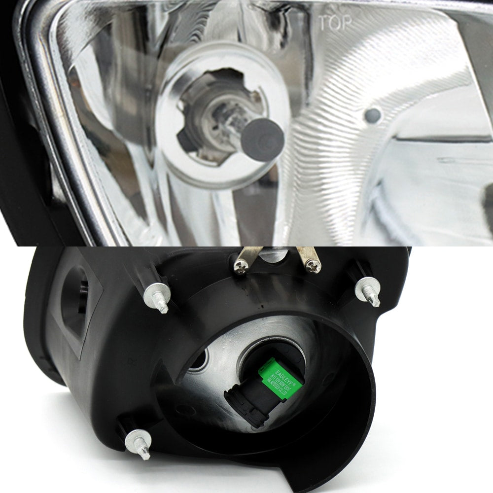 Front Fog Light Lamp Assembly Compatible with Freightliner Cascadia 2008–2016 (Left / Right Side)