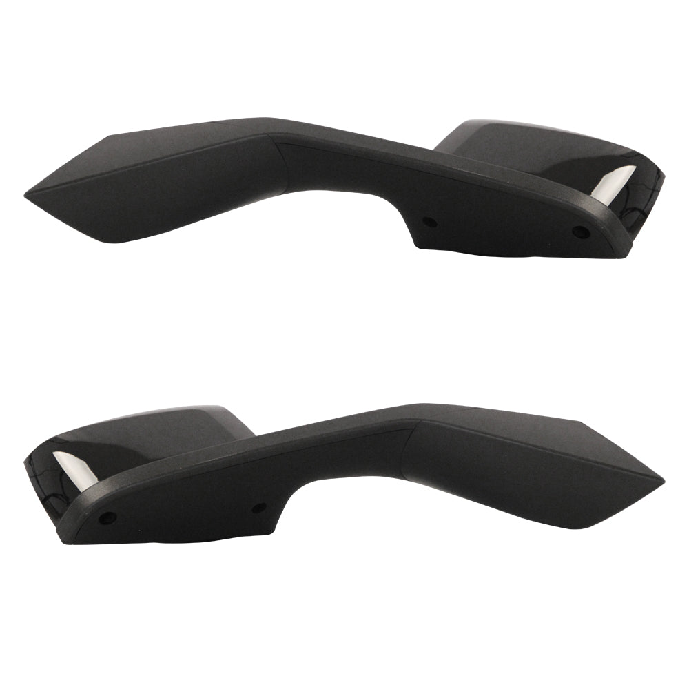VOLVO VNL Hood Mirror Set (Left + Right) – Black or Electroplated Finish
