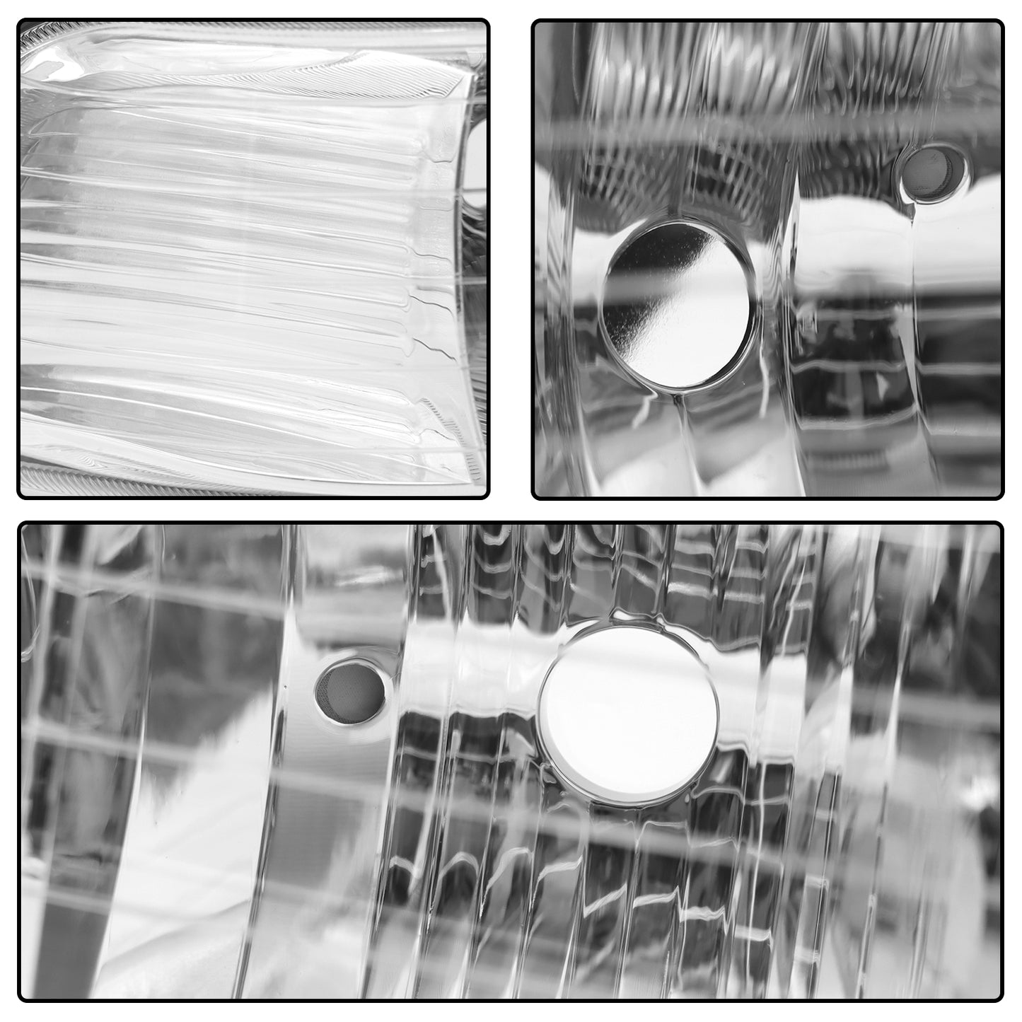 1999–2002 Chevy Silverado Replacement Halogen Headlights – Left & Right Pair