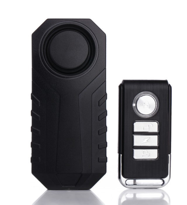 Bike Alarm Remote Control Waterproof Anti-Theft Vibration Sensor
