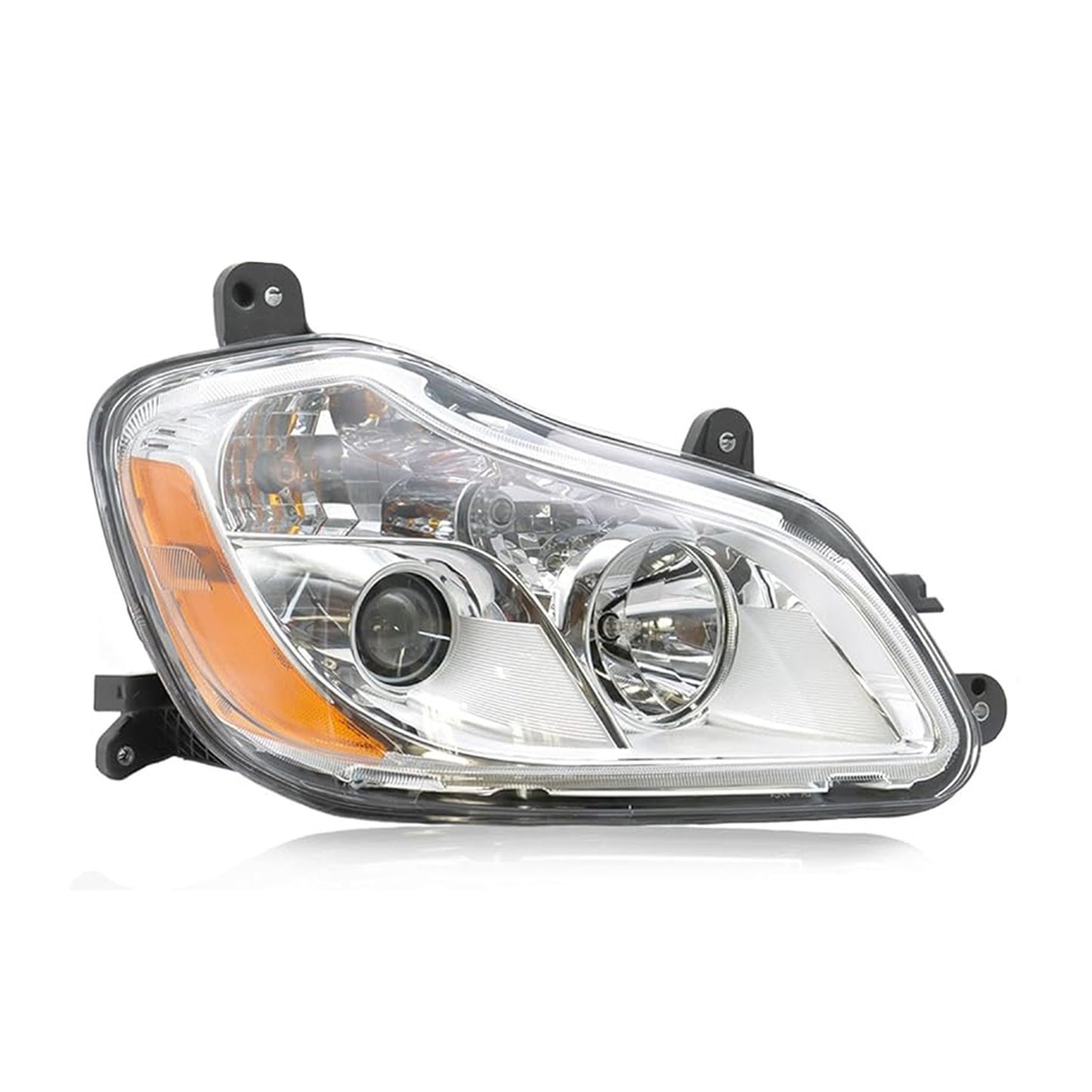Front Headlight Assembly for Kenworth T680 (2013–2021), Halogen, With Bulb
