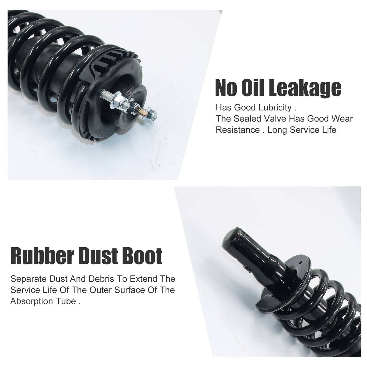 Front Suspension Strut Assembly with Coil Spring – Replacement for Chevy Trailblazer / GMC Envoy (171341