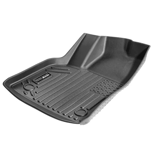 Floor Mats Compatible with Tesla Model Y 2021–2024, 3-Piece TPE Liners