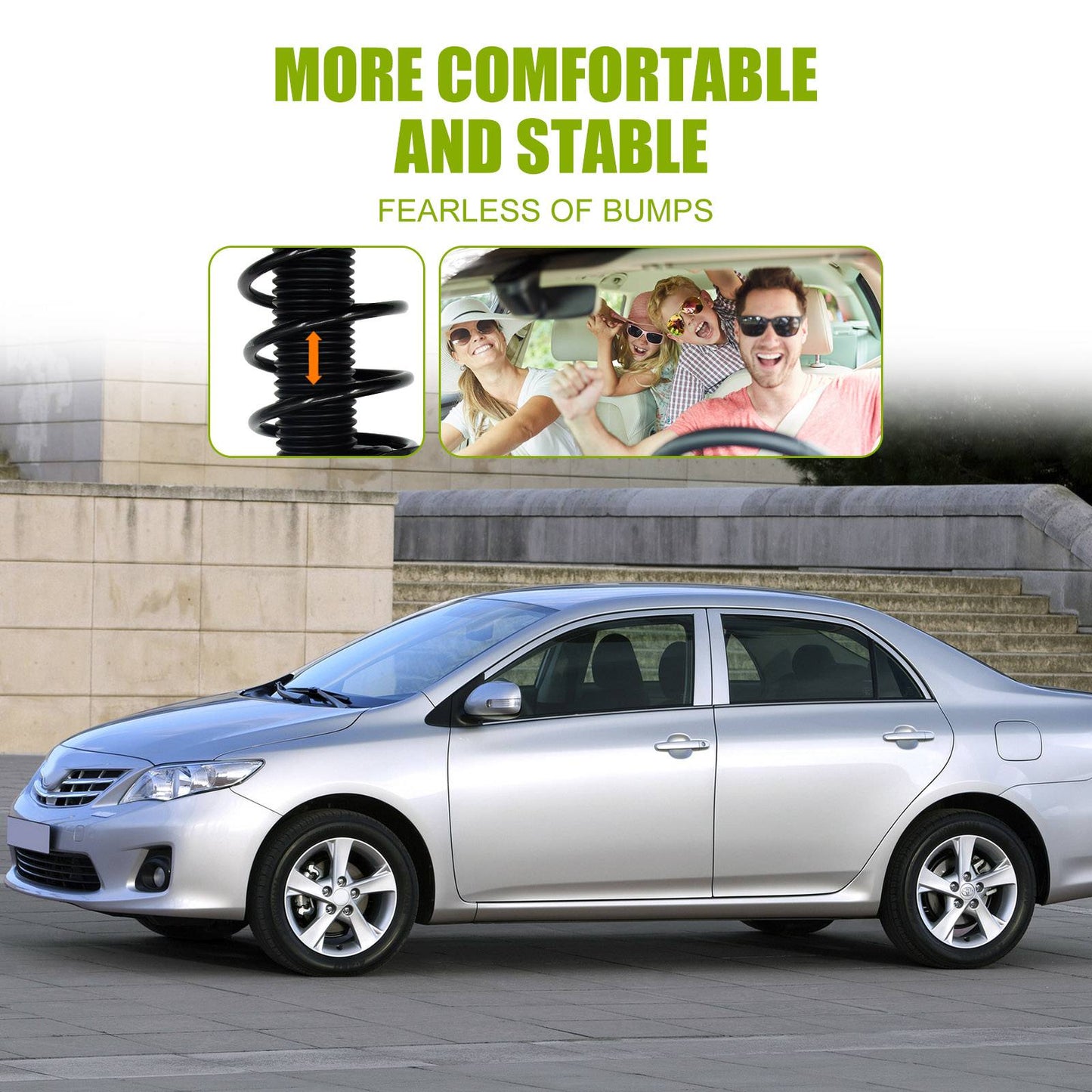 Front Spring Struts Assembly – Compatible with 1998–2002 Honda Accord & 1999–2003 Acura TL