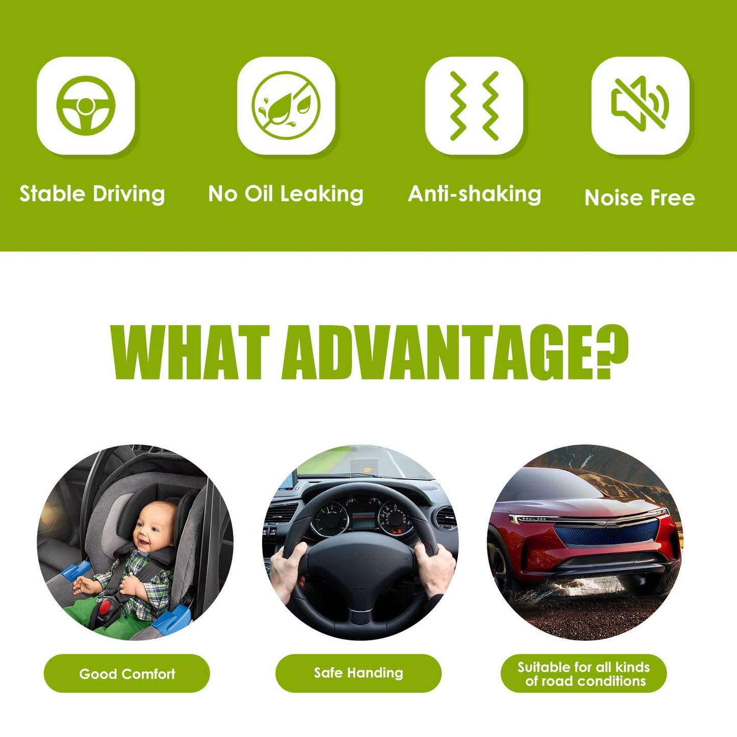 Front Spring Struts Assembly – Compatible with 1998–2002 Honda Accord & 1999–2003 Acura TL