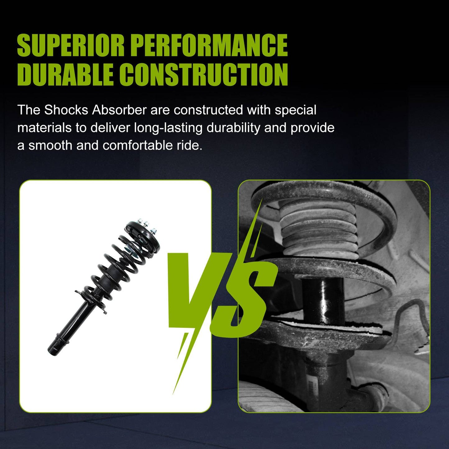 Front Spring Struts Assembly – Compatible with 1998–2002 Honda Accord & 1999–2003 Acura TL