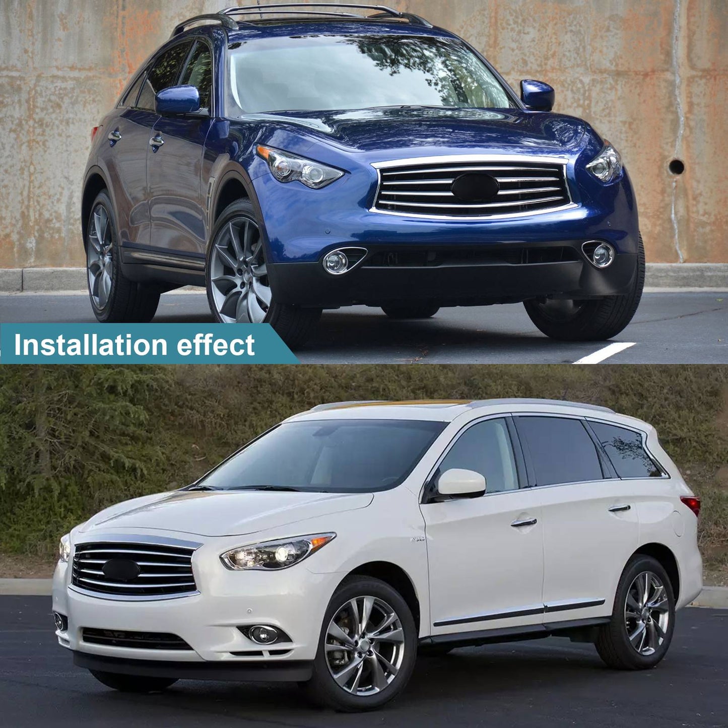 Front Grill For 2013 INFINITI JX35 14-15 INFINITI QX60 With Camera Option