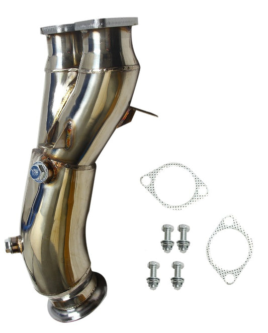 Front Exhaust Pipe Upgrade For BMW 2011-2012 135i / 335i N55 Single Turbo