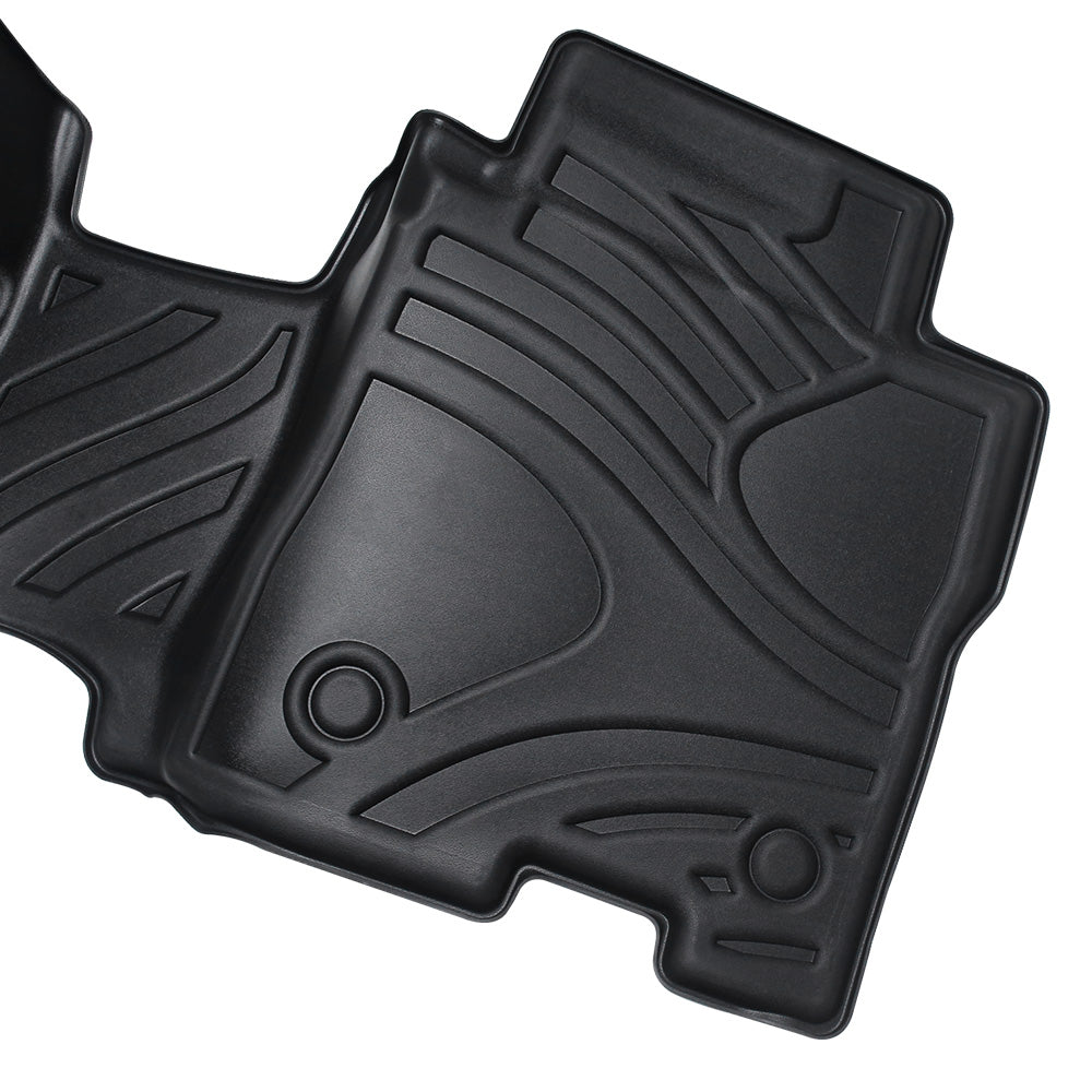 MKR Floor Mats for Ford Bronco 2021–2023, 3D TPE All-Weather Full Set