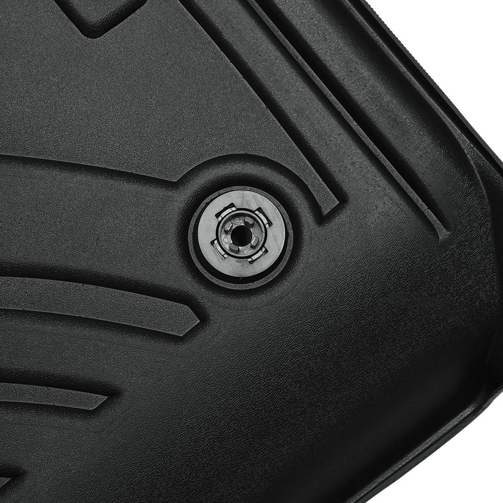 TPE All-Weather Floor Mats for Ford F-150 2015–2025 (Without Fold-Flat Storage) Waterproof Floor Liners