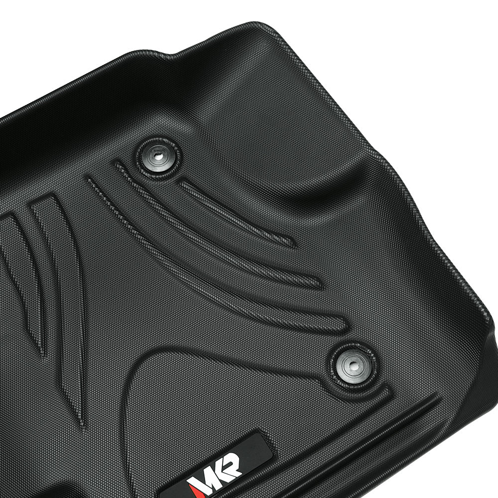 TPE All-Weather Floor Mats for Ford F-150 2015–2025 (Without Fold-Flat Storage) Waterproof Floor Liners