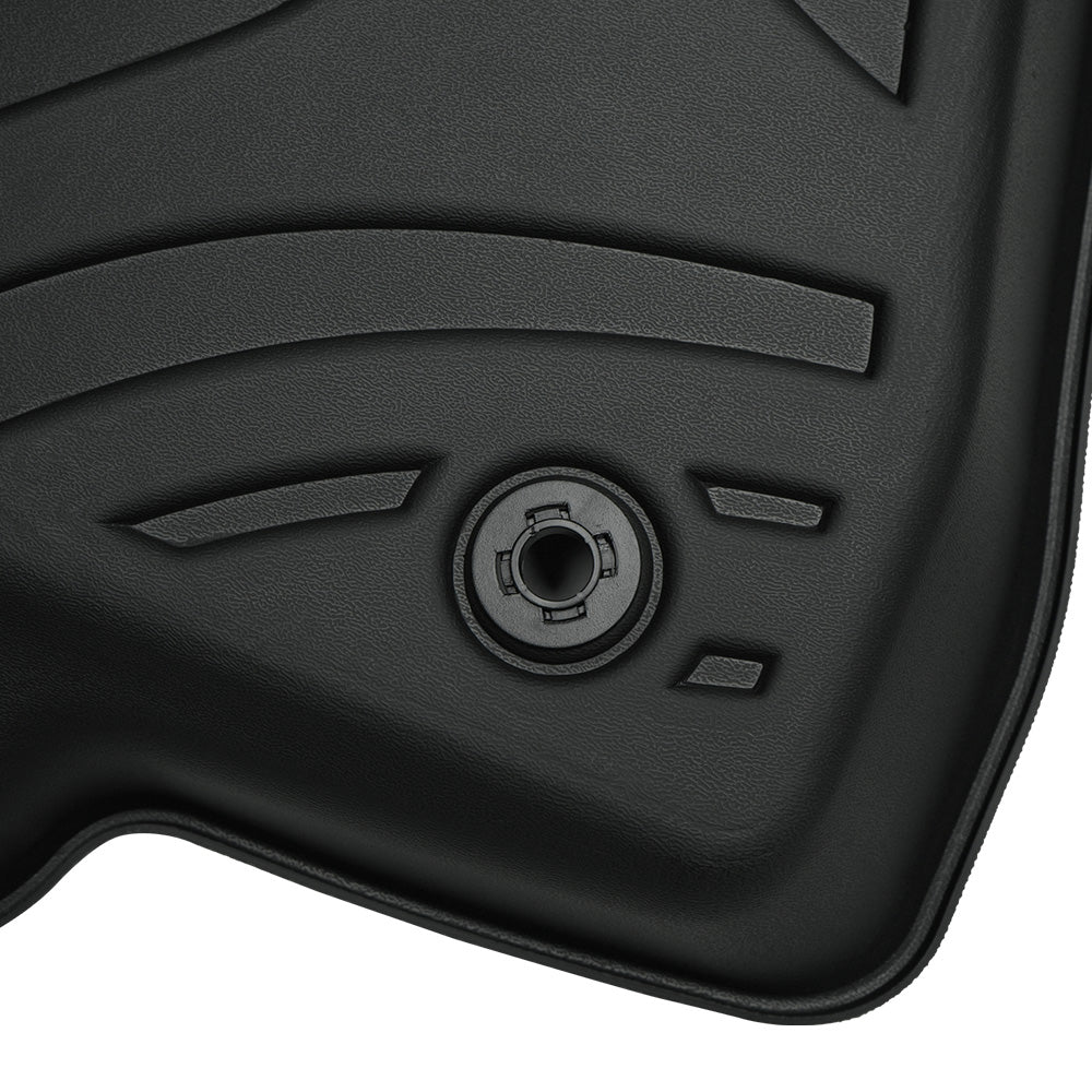 MKR Non-Slip TPE Floor Mats for Jeep Wrangler JL 4xe 2021–2024, 4-Door (Not for 2-Door)