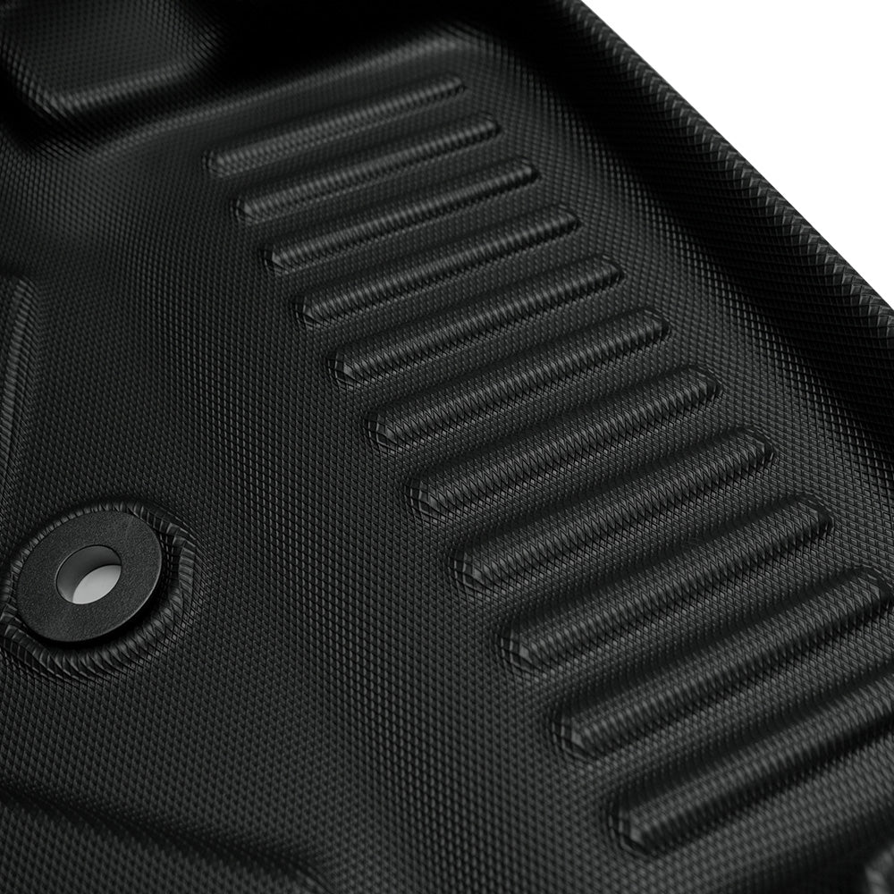 MKR Non-Slip TPE Floor Mats for Jeep Wrangler JL 4xe 2021–2024, 4-Door (Not for 2-Door)