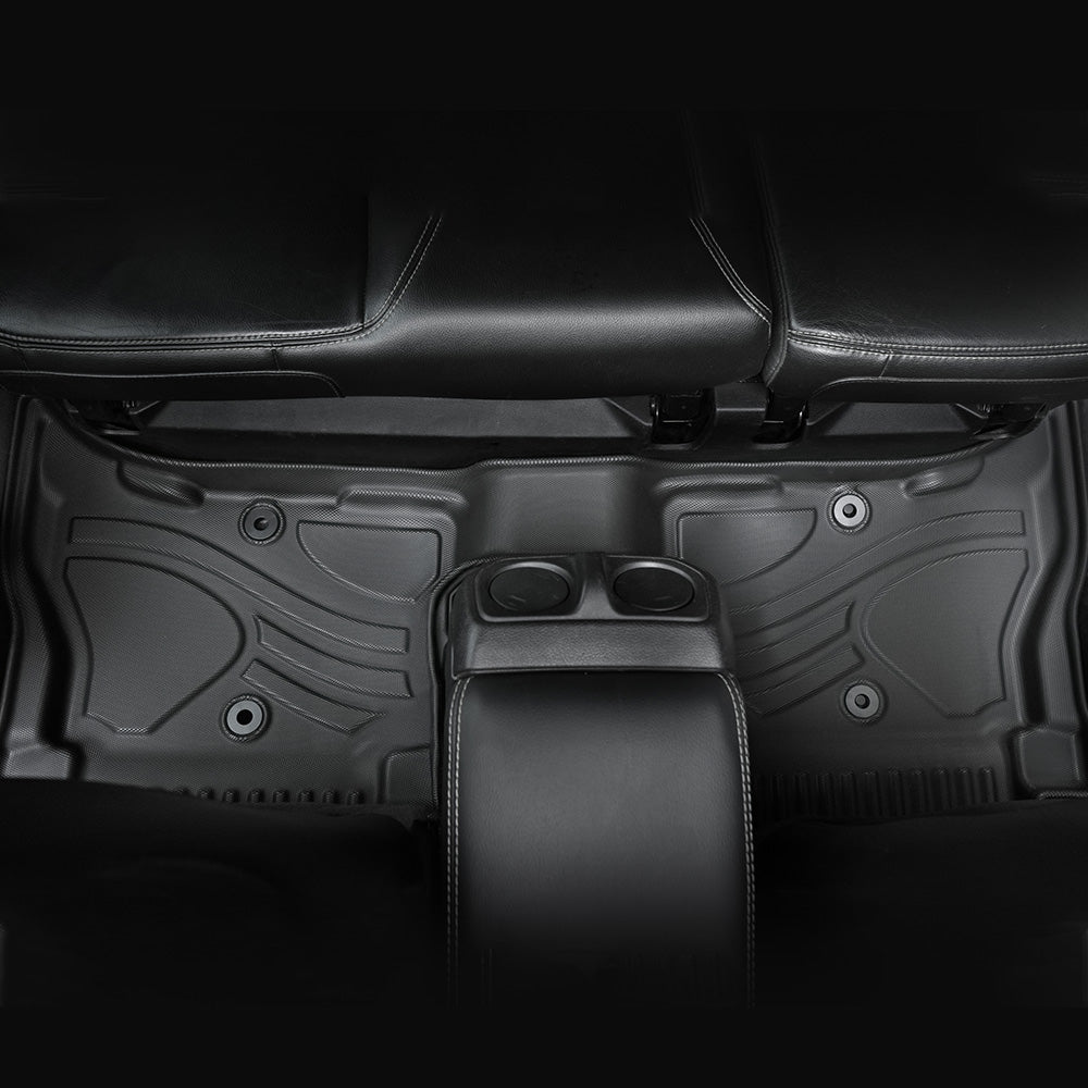 MKR Non-Slip TPE Floor Mats for Jeep Wrangler JL 4xe 2021–2024, 4-Door (Not for 2-Door)