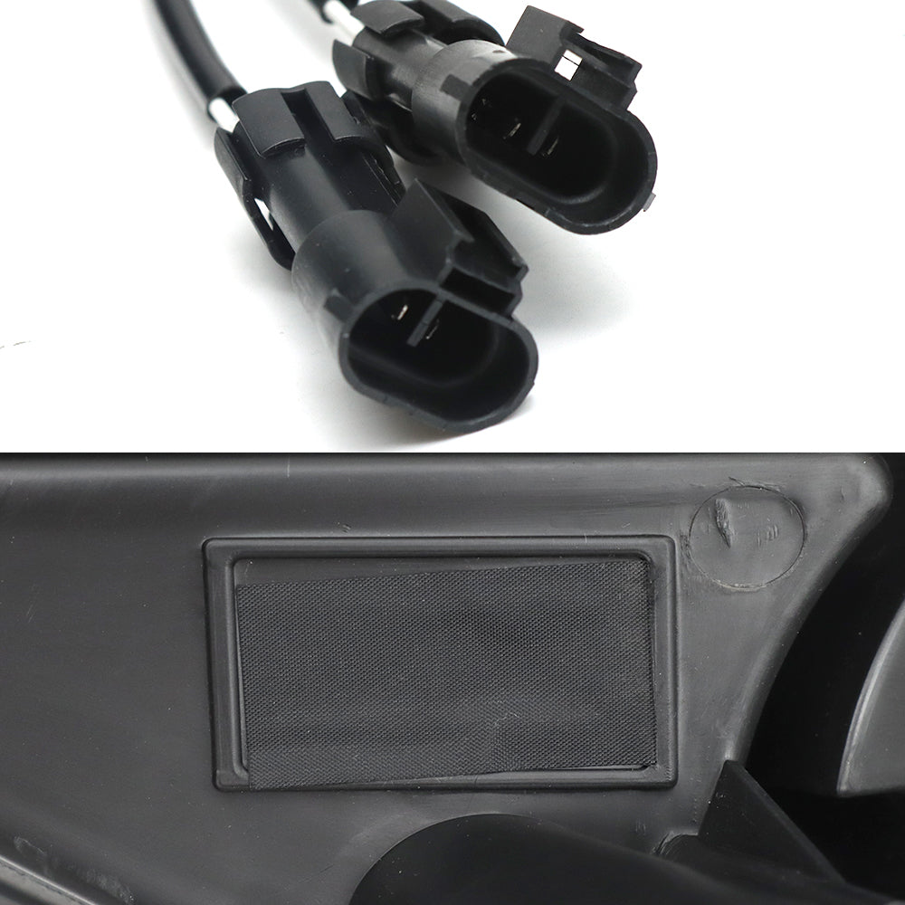 Right Passenger LED Headlight Assembly for Freightliner Cascadia 2008-2017 – Black Housing