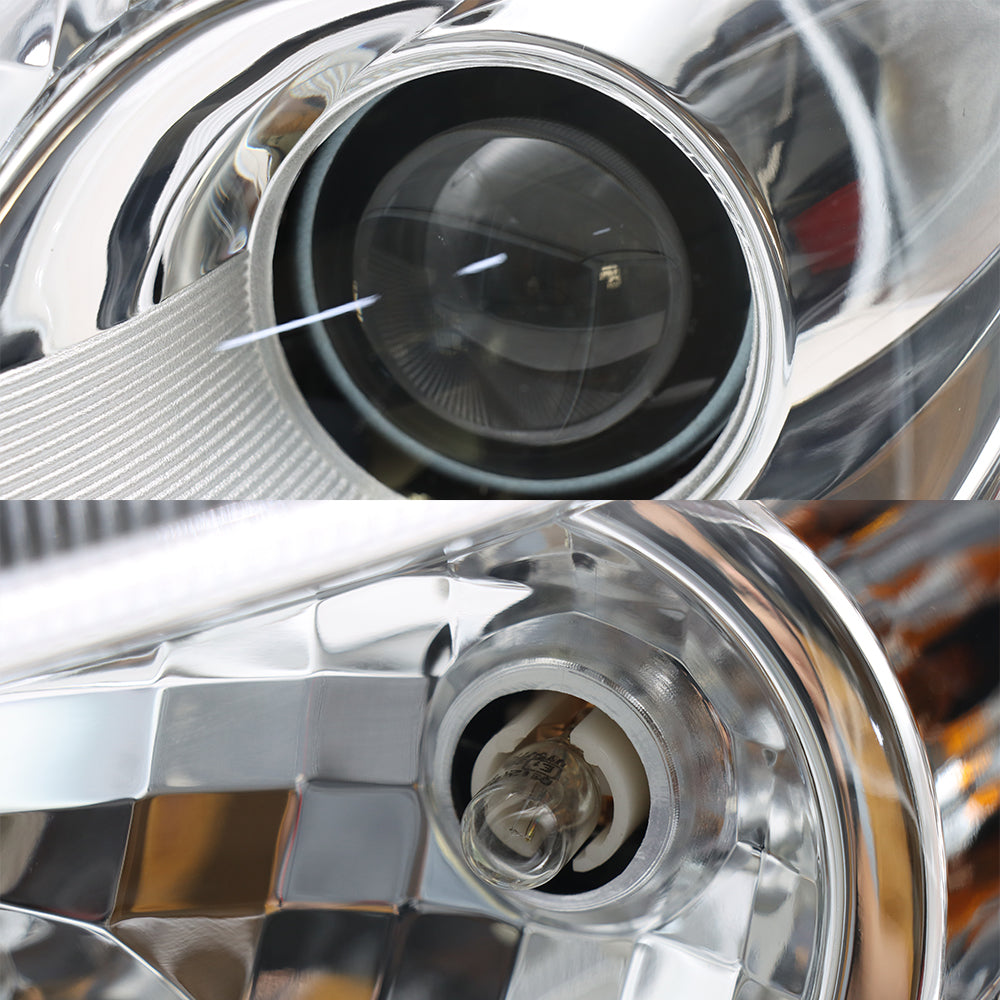 Replacement Chrome Headlights - driver Side - Fits Kenworth t 680 { 2013-2021 }