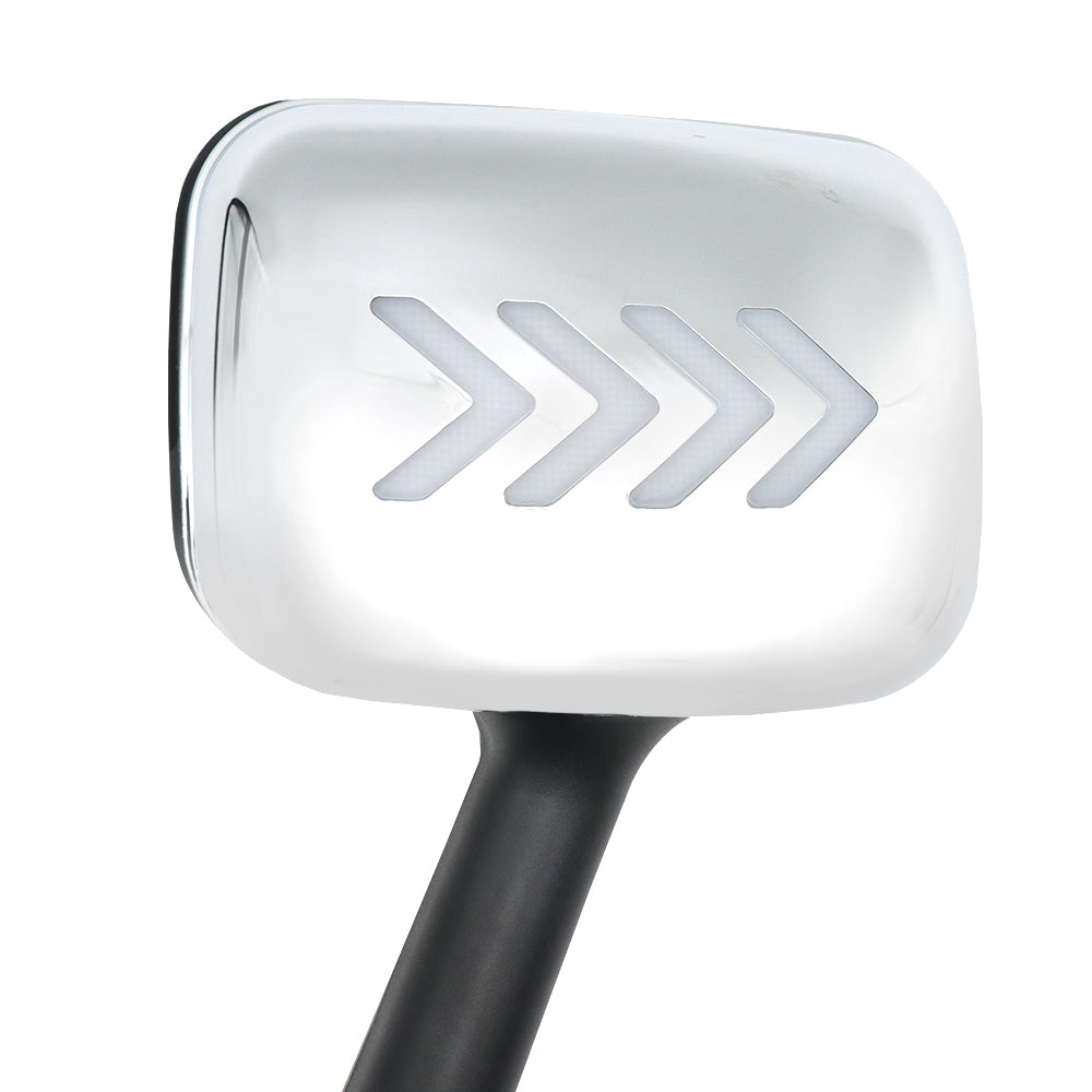 For 2008–2016 Freightliner Cascadia Hood Mirrors – Chrome with Turn Signal (Left & Right)