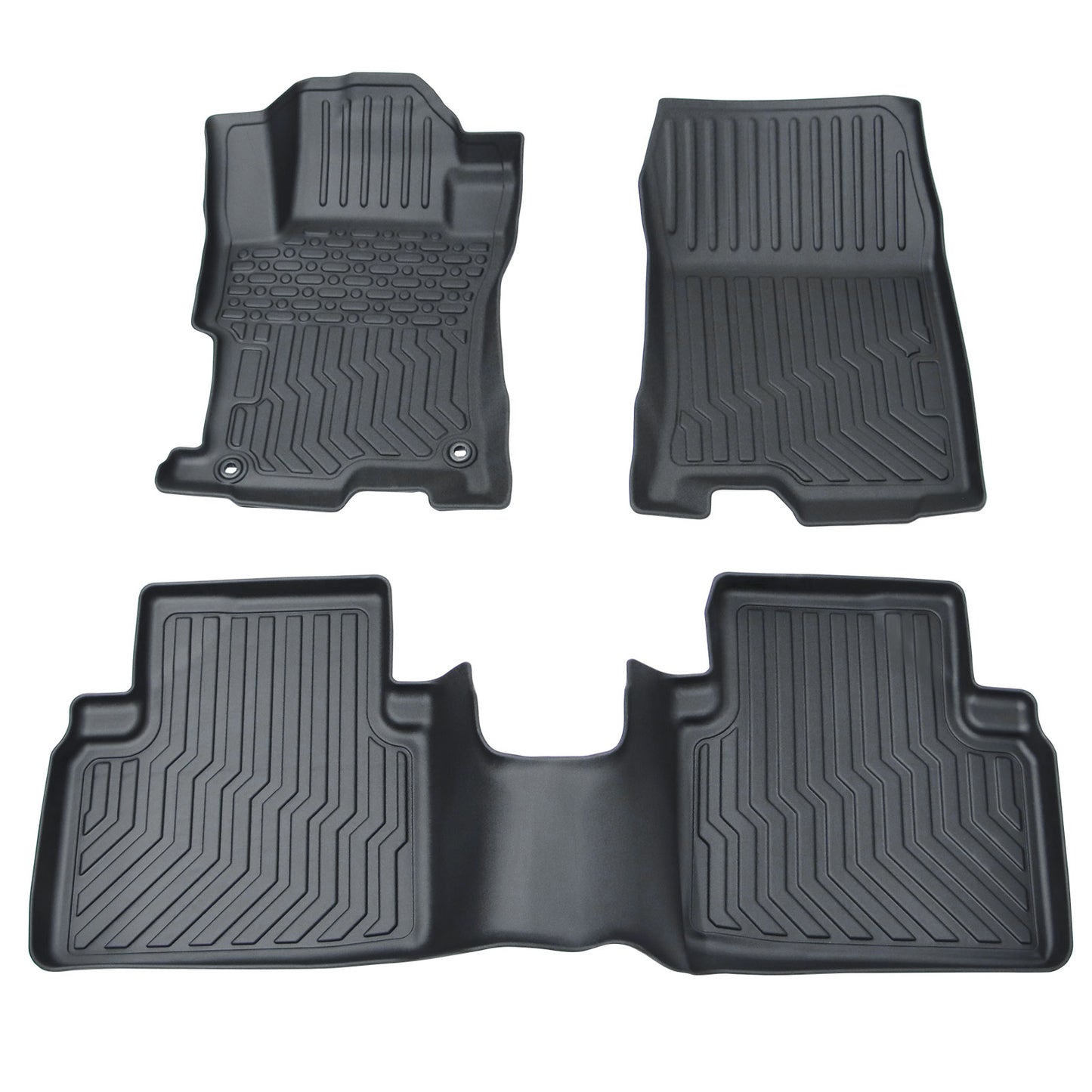 Honda Accord 2008–2012 All-Weather TPE Rubber Car Floor Mats