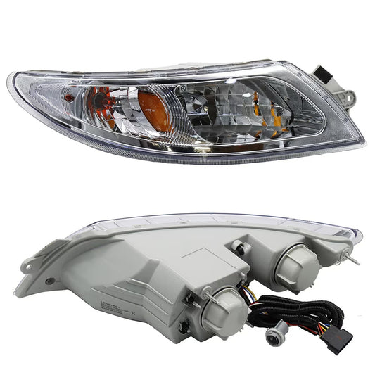 Pair Headlight Assembly Fit for International Durastar 4200 4300 4400 4900 (2002-2018) – Left & Right Replacement Lamps