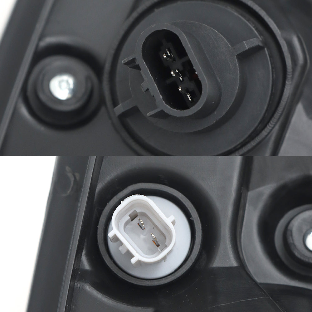 Black Headlight Assembly Compatible with International ProStar 2008–2016 (Right Passenger Side)