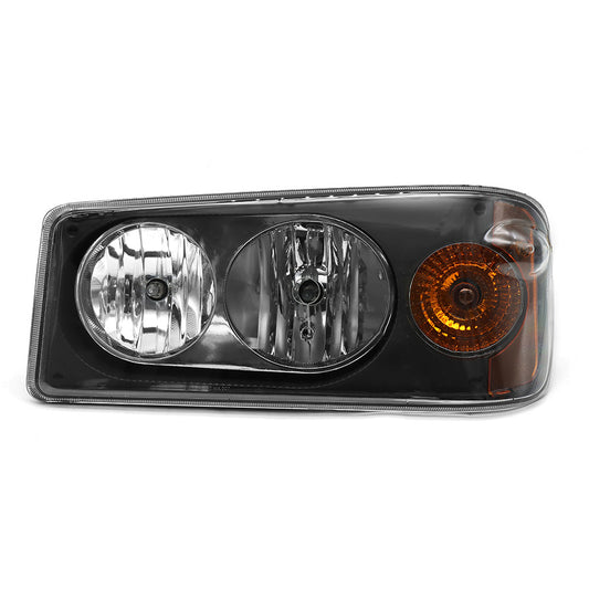 Left Headlight Assembly Chrome – Compatible with Mack Granite GU713