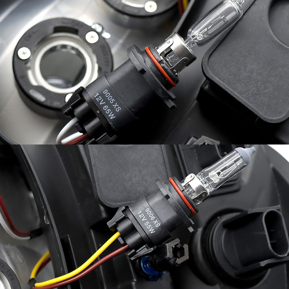 Pair Halogen Headlights with Bulbs – Fits Freightliner Columbia 2004–2017